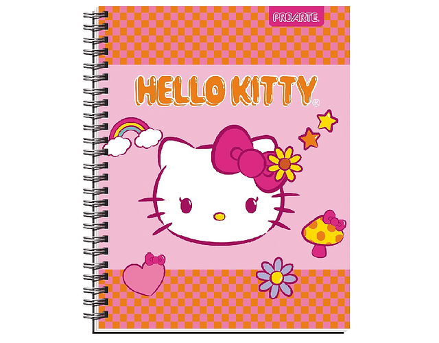 Cuaderno Universitario Hello Kitty 100 Hjs 7mm Proarte