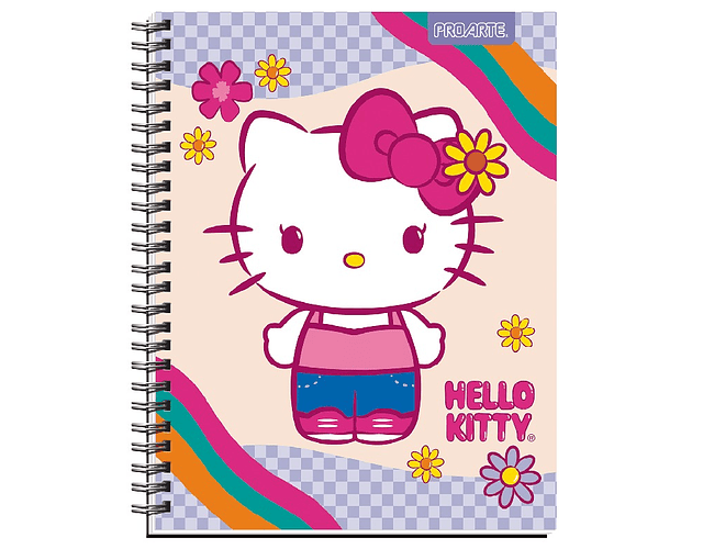 Cuaderno Universitario Hello Kitty 100 Hjs 7mm Proarte