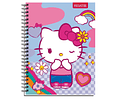 Cuaderno Universitario Hello Kitty 100 Hjs 7mm Proarte