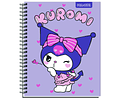 Cuaderno Universitario Kuromi 100 Hjs 7mm Proarte