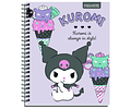 Cuaderno Universitario Kuromi 100 Hjs 7mm Proarte