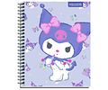 Cuaderno Universitario Kuromi 100 Hjs 7mm Proarte