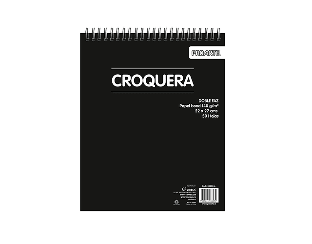Croquera Doble Faz  Proarte
