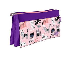 Estuche Triple Niña Lavoro