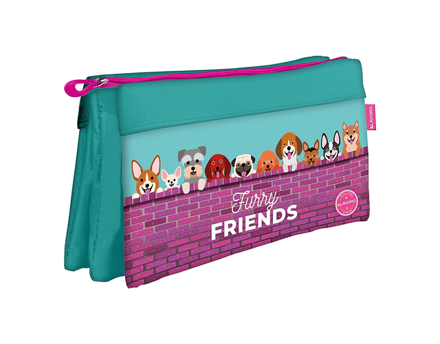 Estuche Triple Niña Lavoro