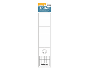 Lomo Archivador Ancho Blanco Adetec