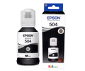 4  Tintas originales epson 504