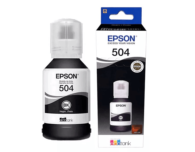 4  Tintas originales epson 504