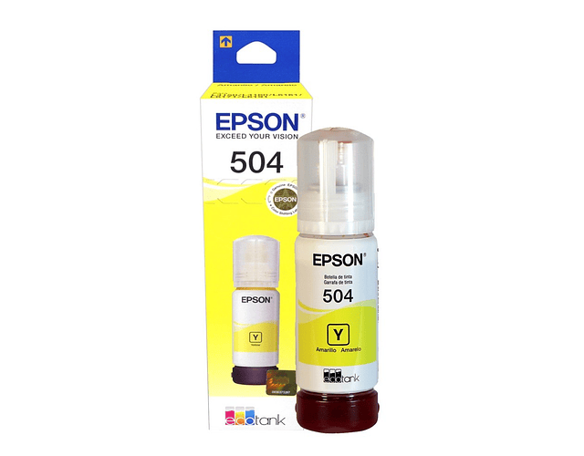 4  Tintas originales epson 504