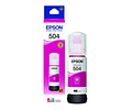 4  Tintas originales epson 504