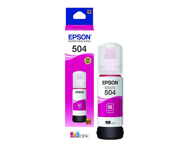 4  Tintas originales epson 504