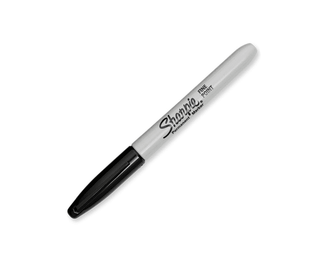 Marcador Permanente Negro Sharpie