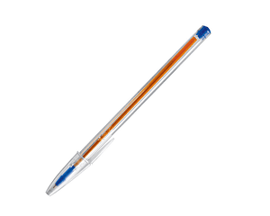 Lápiz Pasta Bic Punta Fina Azul