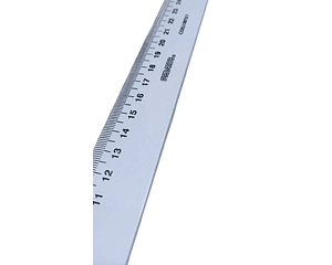 Regla Biselada 40 cms Humo Proarte