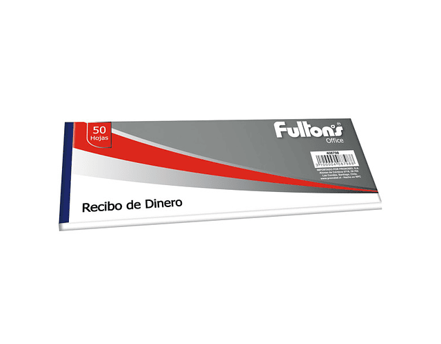 Recibo de dinero 50 Hjs