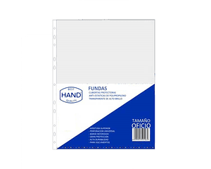 SET 100 FUNDAS TRANSPARENTES HANDS  