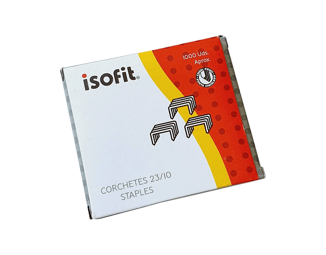 Corchetes 23/10 caja de 1000 Uds