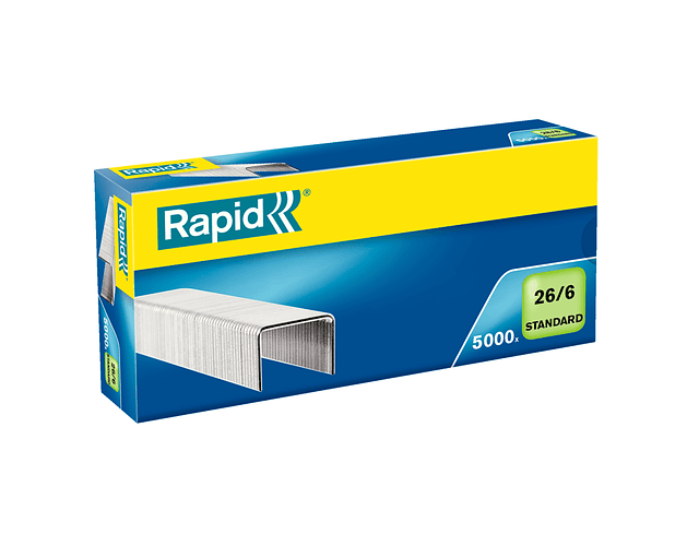 Caja corchetes 26/6 5000 und