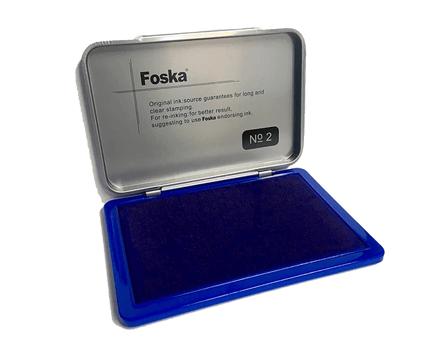 TAMPON FOSKA Nº2 AZUL