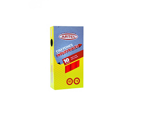 Crayones industriales color rojo