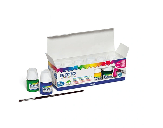 Tempera  Giotto 12 Colores