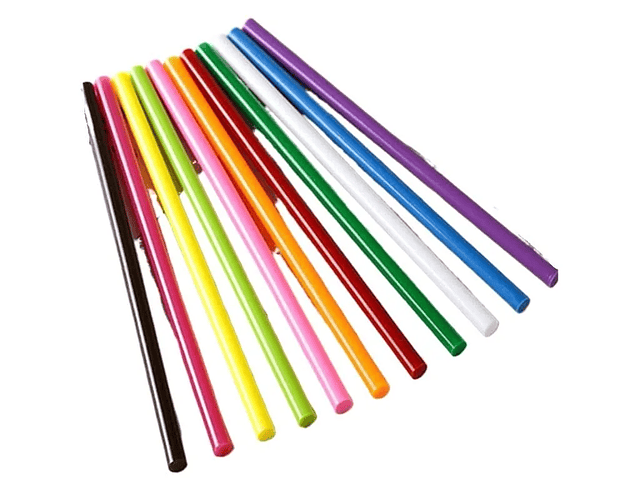 Set de 12  Barras de Silicona de Colores Barrilito