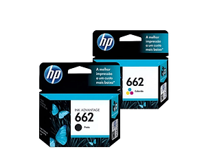 2 Cartuchos HP 662