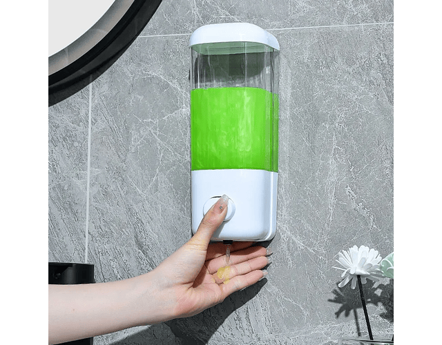 Dispensador de Jabón Blanco Manual