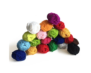 OVILLO DE LANA 25 GRS ALFA 