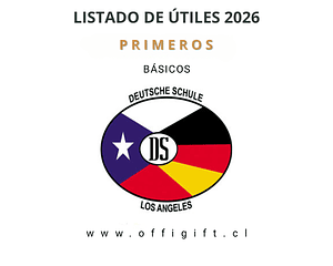 PRIMER AÑO BÁSICO COLEGIO ALEMÁN 2026 L.A