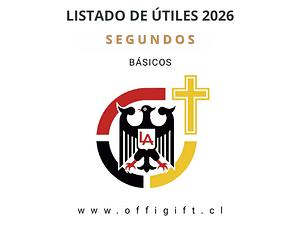 SEGUNDO AÑO BÁSICO LICEO ALEMÁN 2026 L.A