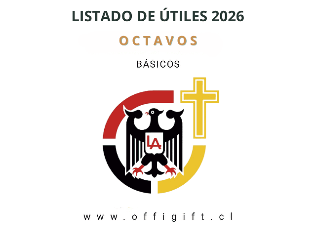 OCTAVO AÑO BÁSICO LICEO ALEMÁN 2026 L.A