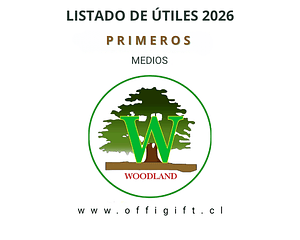 PRIMERO MEDIO COLEGIO INGLÉS WOODLAND 2026 L.A