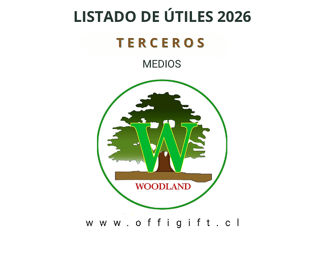 TERCERO MEDIO COLEGIO INGLÉS WOODLAND 2026 L.A