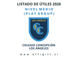 NIVEL MEDIO (PLAY GROUP) COLEGIO CONCEPCIÓN 2026 L.A