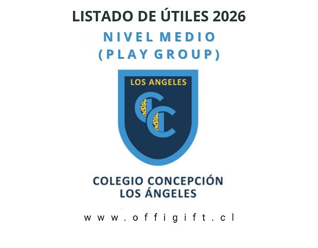 NIVEL MEDIO (PLAY GROUP) COLEGIO CONCEPCIÓN 2026 L.A