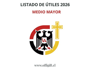 MEDIO MAYOR  LICEO ALEMAN 2026