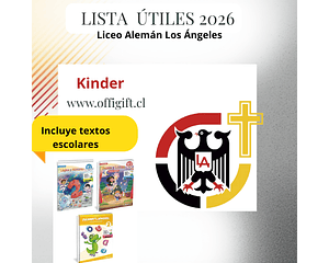KINDER LICEO ALEMÁN 2026 L.A