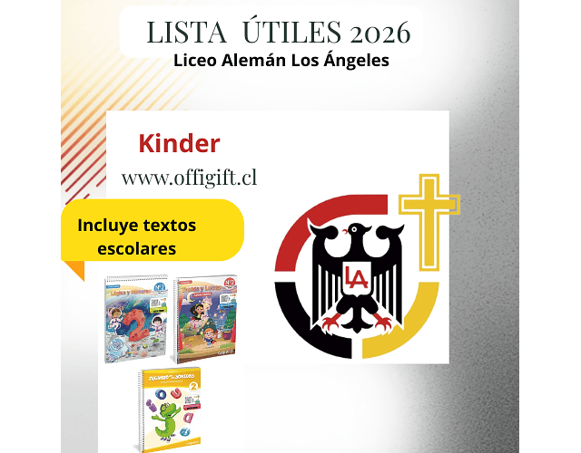 KINDER LICEO ALEMÁN 2026 L.A