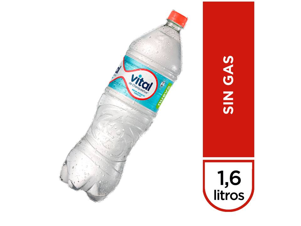 Agua Mineral Vital Gasificada 1.6 L