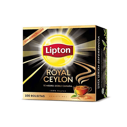 TE ROYAL CEYLON BLACK (CAJA X 100 BOLSITAS) LIPTON