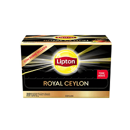 TE ROYAL CEYLON BLACK (CAJA X 20 BOLSITAS) LIPTON