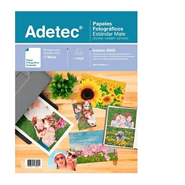 PAPEL FOTOGRAFICO CARTA 170 GRS 20 HJS ADETEC