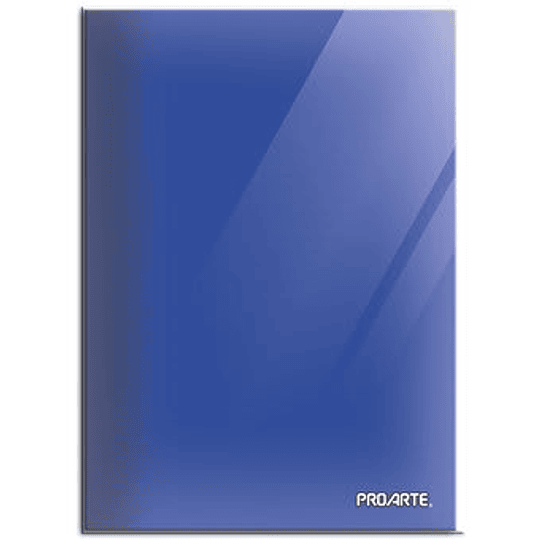 CARPETA PLASTIFICADA C-GUSANO AZUL PROARTE