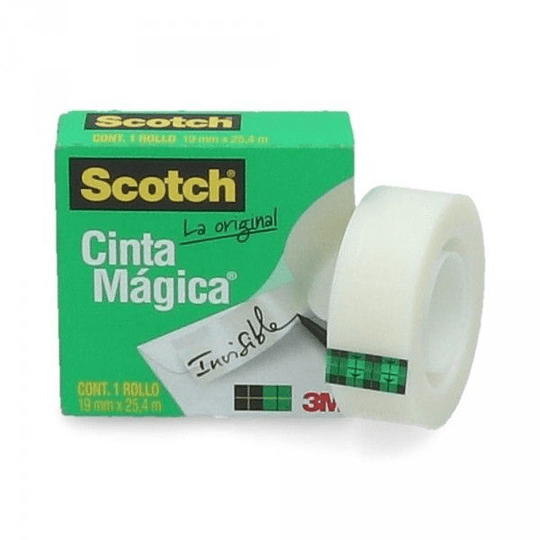 CINTA MAGICA 19MM X 25.4M 3M