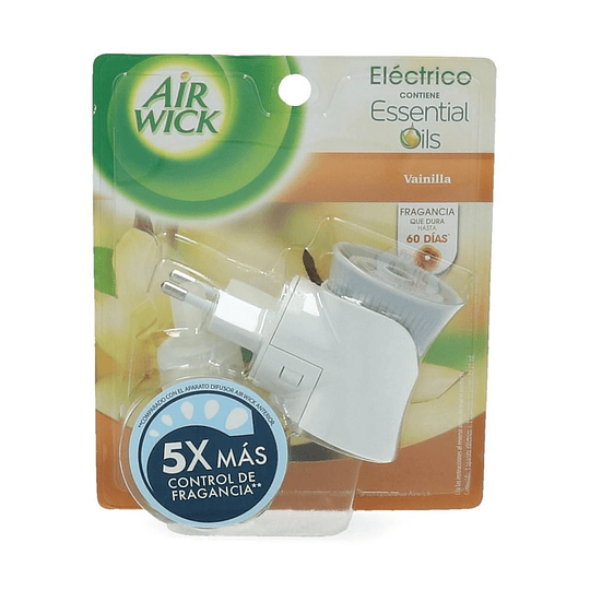 DISPENSADOR ELEC + RECARGA VAINIILLA 21 ML AIR WIC