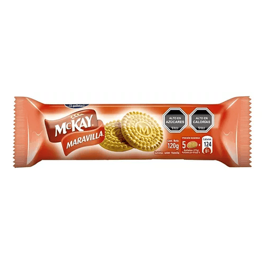 GALLETAS MCKAY MARAVILLA 120 GRS