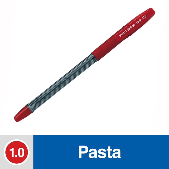 LAPIZ PASTA P-MEDIA BPS-GP 1.0 ROJO PILOT