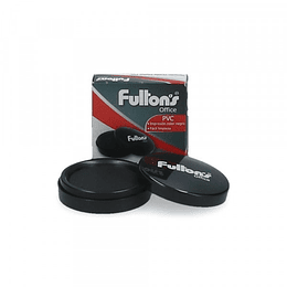 TAMPON CIRCULAR HUELLA DIGITAL NEGRO PVC FULTONS