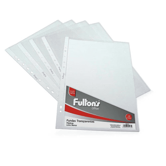 FUNDA PARA ARCHIVO CARTA 10 UN FULTONS